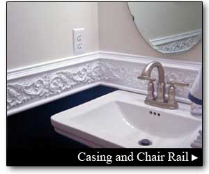 Molding, Casing and Chair Rail