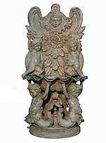 Wall-Bronze-Cherubs-Fish