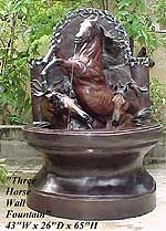Wall-Bronze-Horse
