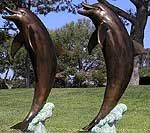 Dolphin-Pair-Fountains