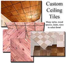 Wood Ceiling Tiles