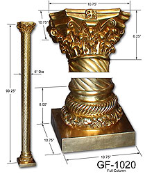 Gold Foil Column