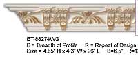 ET-88274WG Crown Molding