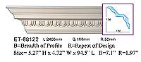 ET-88122 Crown Molding