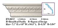 ET-8817 Crown Molding
