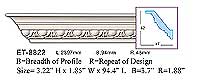 ET-8822 Crown Moulding