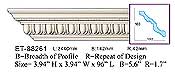 ET-88261 Crown Molding