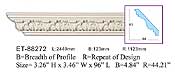 ET-88272 Crown Molding