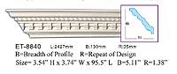 ET-8840 Crown Molding