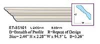 ET-85101 Crown Moulding