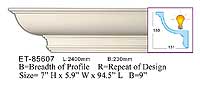 ET-85607 Crown Molding