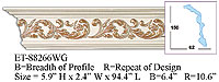 ET-88266WG Crown Molding