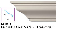 ET-85654 Crown Molding-