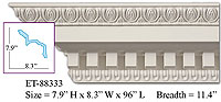 ET-88333 Crown Molding