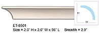 ET-8501 Crown Moulding