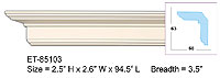 ET-85103 Crown Moulding