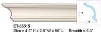 ET-85615 Crown Molding