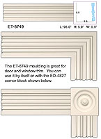 Molding, Casing and Chair Rail
