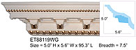 ET-88119WG Crown Molding