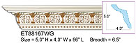 ET-88167WG Crown Molding