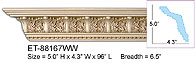 ET-88167WW Crown Molding