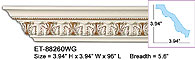 ET-88260WG Crown Molding