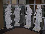 Set of Four Seasons Statues - 70'' Tall