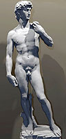 Michelangelo's David 40" to 70"