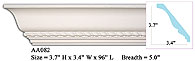 AA082 Crown Molding