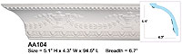 AA104 Crown Molding