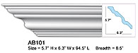 AB101 Crown Molding