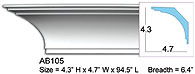 AB105 Crown Molding