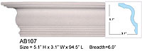 AB107 Crown Molding