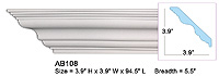 AB108 Flex Crown Molding