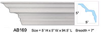 AB169 Crown Molding