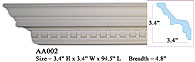 AA002 Crown Molding