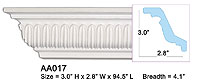 AA017 Crown Molding