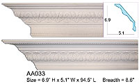 AA033 Crown Molding