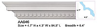 AA046 Flex Crown Molding