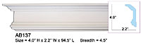 AB137 Crown Molding