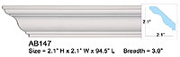 AB147 Crown Moulding