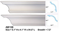 AB156 Crown Molding