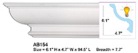 AB154 Crown Molding