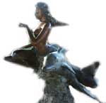 Mermaid-Dolphins-Water