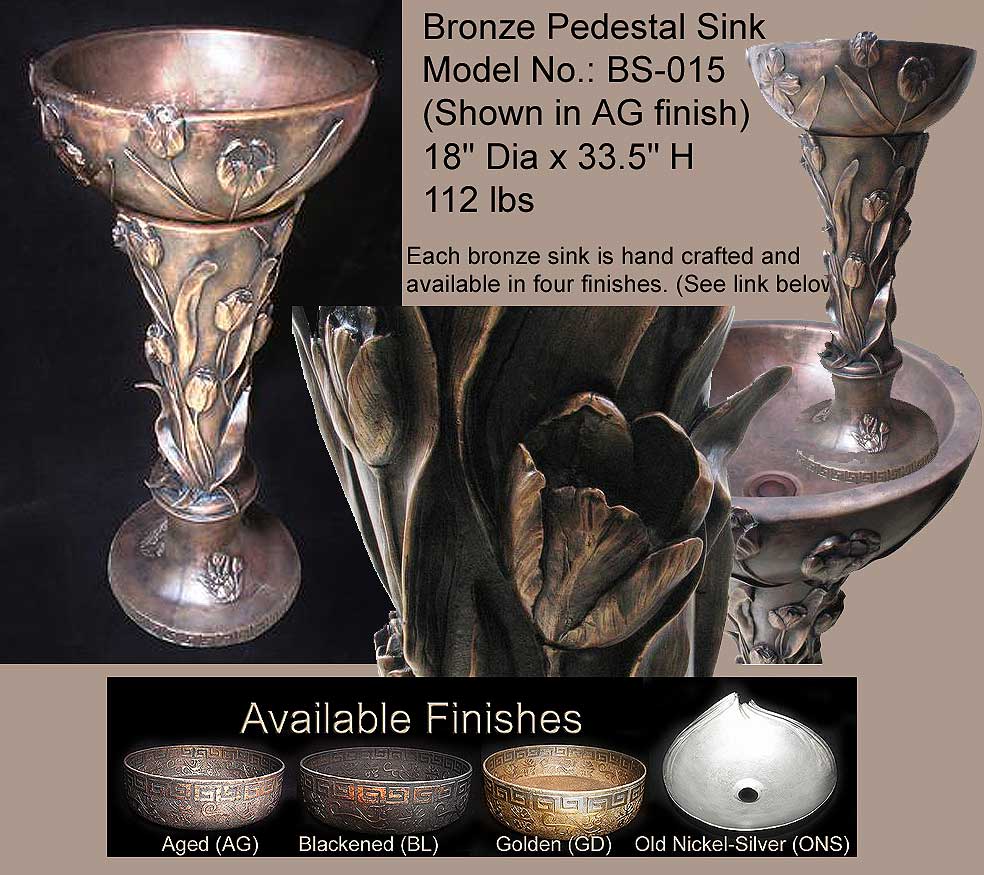Bronze Sinks BS015