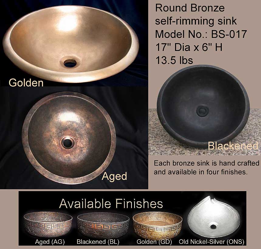Bronze Sinks BS017