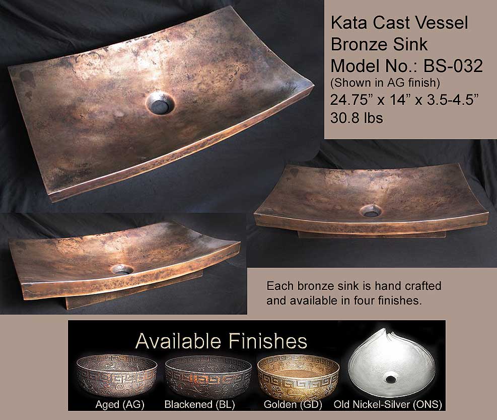 Bronze Sinks BS032
