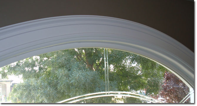 Arch Moulding Closeup