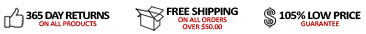 Free Shipping on Orders $50 and More!