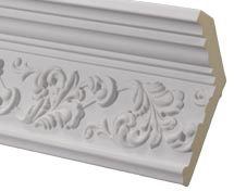 Ornate Foilage Crown Molding
